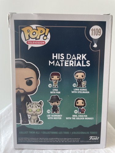 Funko Pop Lord Asriel With Stelmaria - His Dark Materials - #1109