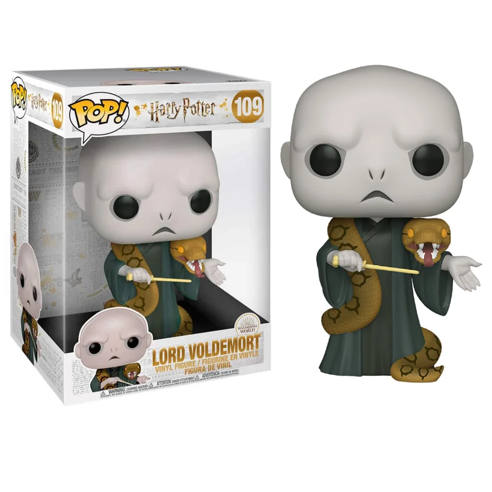 Lord Voldemort 109 Super Sized Harry Potter - Harry Potter - #109 - Funko Pop - #109 FUNKO POP #109 - Produto Original