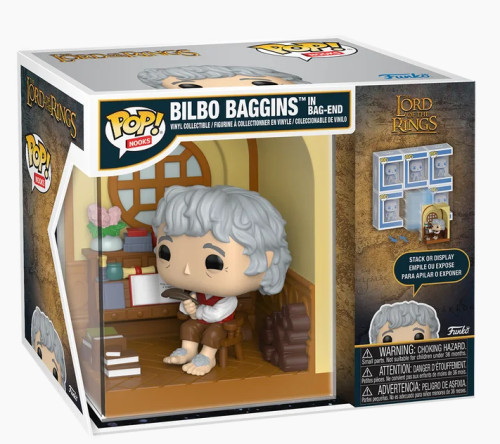 Funko Nooks - O Senhor Dos Aneis/Lord of The Rings - Bilbo Baggins In Bag-End FUNKO POP #1 - Produto Original