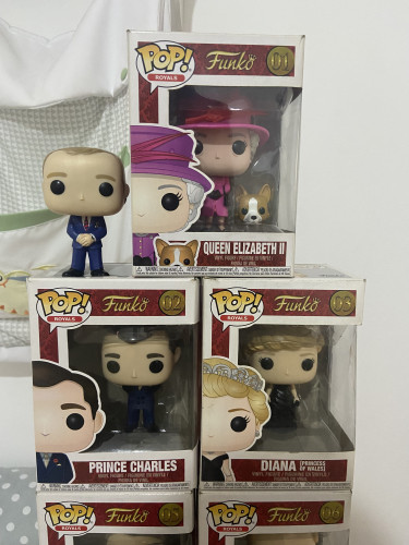 Funko Pop Lote Royal Family - Família Real - The Royal Family - #1