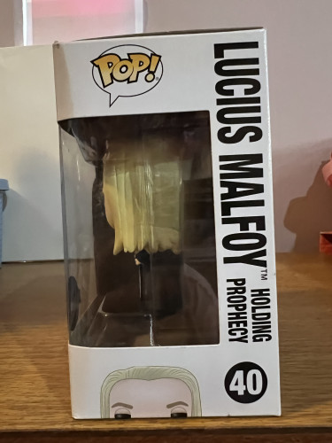 Funko Pop Lucius Malfoy Holding Prophecy #40 - Harry Poter - #40