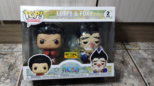 Luffy & Foxy One Piece #2 - Produto Original