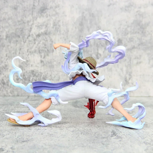 Luffy Gear 5 16cm altura 21 largura action figure de coleção feito em PVC One piece - One Piece - #