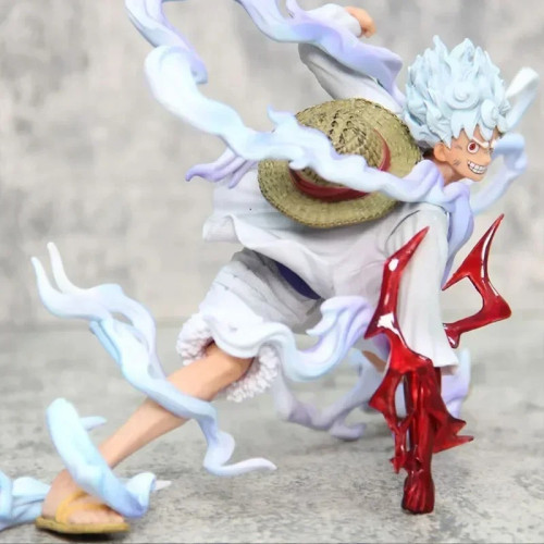 Luffy Gear 5 16cm altura 21 largura action figure de coleção feito em PVC One piece - One Piece - #