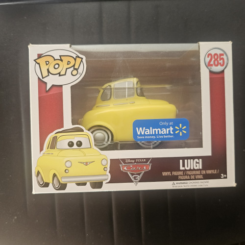 Funko Pop Luigi (Walmart Exclusive) Cars #285 - Produto Original