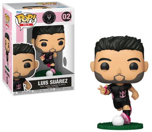 Funko Pop Luis Suárez Soccer MLS Inter Miami #2 - Produto Original