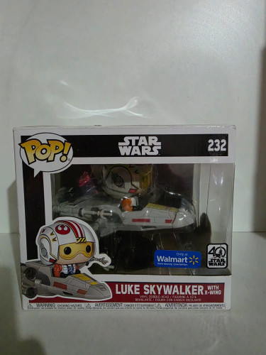 Funko Pop Luke Skywalker With X-Wing-Star Wars-232