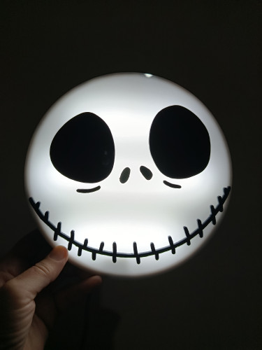 Luminária Jack Skellington!-Disney Nightmare Before Christmas-