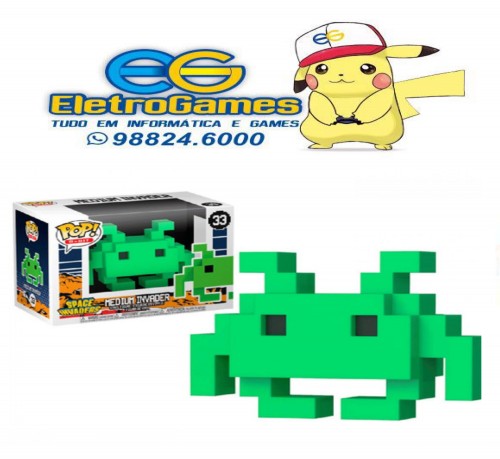 Funko Pop Medium Invader - Space Invaders - #33