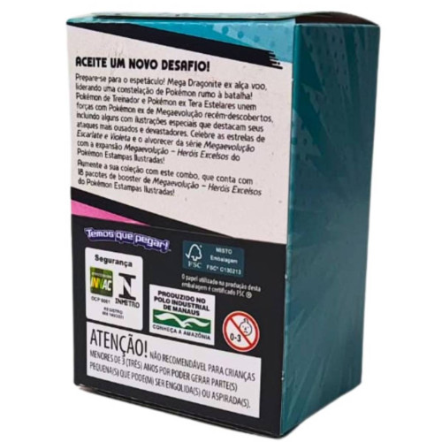  Pokemon Estampas Ilustradas # - Produto Original