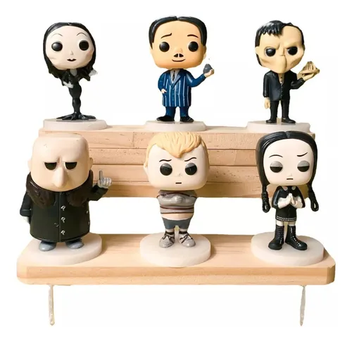 Action Figures MINIATURAS FAMÍLIA ADDAMS - CONJUNTO-The Addams Family (Família Addams)-