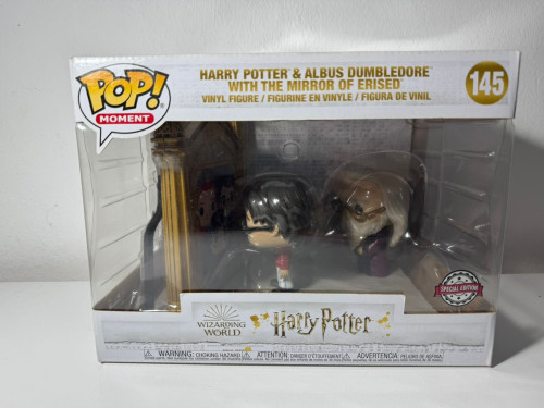 Funko Pop MOMENT HARRY POTTER EXCLUSIVE - HARRY & ALBUS DUMBLEDORE W/MIRROR OF ERISED-Harry Potter-145
