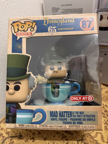 Mad Hatter At The Mad Tea Party Attraction Disney #87 - Produto Original