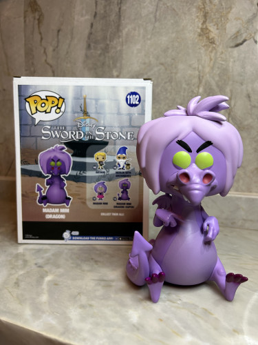 Funko Pop Madam Mim ( Dragon ) - Disney The Sword In The Stone - #1102