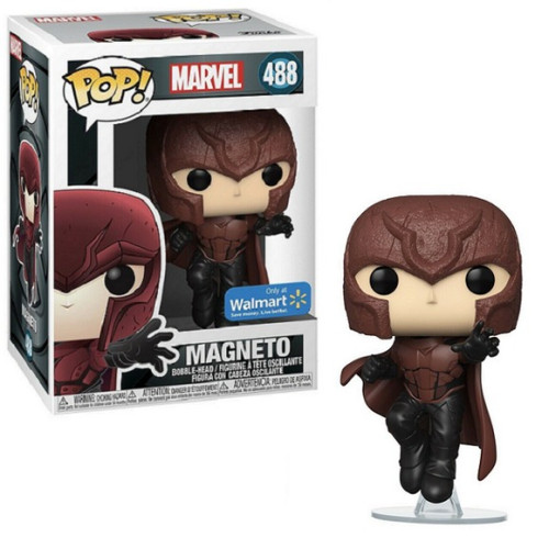 Magneto Walmart Exclusive - Marvel X Men - #488 FUNKO POP #488 - Produto Original