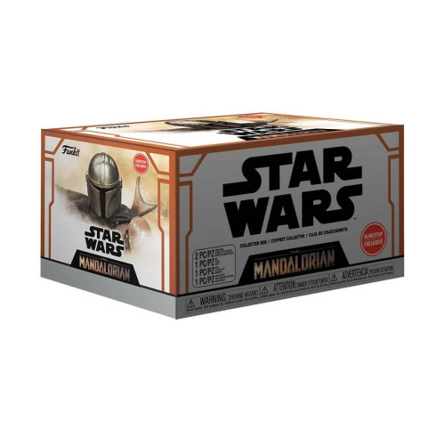Mandalorian Box Gameshop Exclusive - 2  Pop - 1 Patch - 1 Boton The Mandalorian #01 - Produto Original