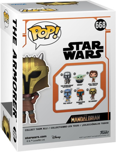 Funko Pop Mandalorian The Armorer-Star Wars The Mandalorian-668