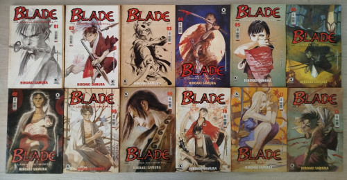 Mangá Blade - A Lâmina do Imortal (38 Volumes) Blade # - Produto Original