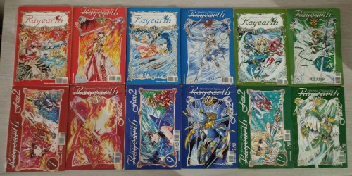Mangá Guerreiras Mágicas de Rayearth (completo em 12 volumes) Guerreiras Mágicas De Rayearth # - Produto Original