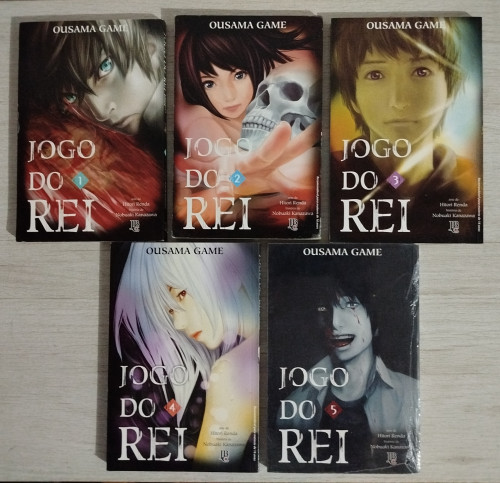 Mangá Jogo do Rei (completo em 5 volumes) Jogo Do Rei # - Produto Original