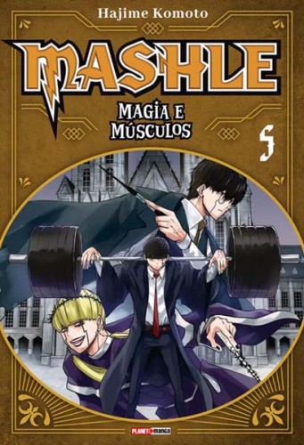 Mangá Mashle Magia E Músculos Volume 05 - Panini - Lacrado-Expositor-