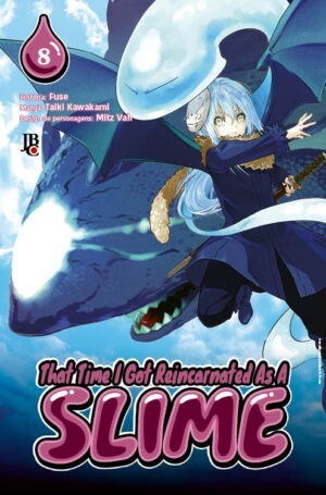 Mangá That Time I Got Reincarnated As A Slime Volume 08 - Jbc - Lacrado-Expositor-