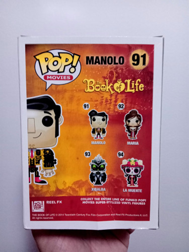 Funko Pop Manolo - The Book Of Life - #91