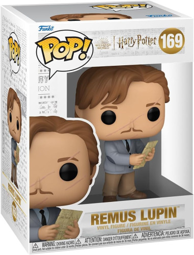 Funko Pop Harry Potter Prisoner Of Azkaban - Lupin W/map - Harry Potter - #169