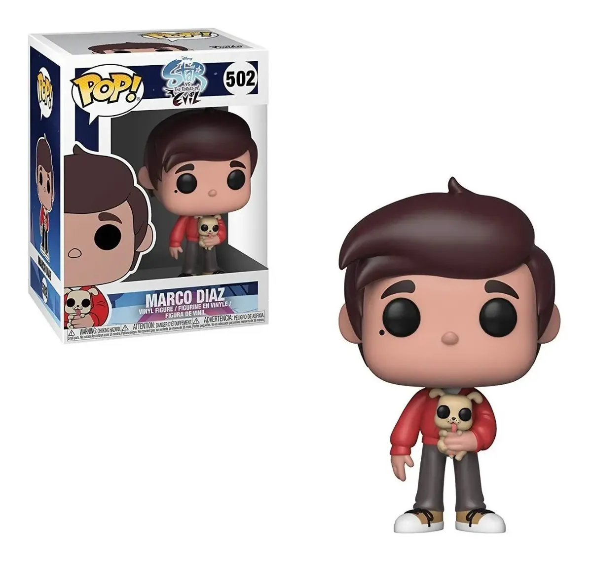 Funko Pop Marco Diaz Star Vs The Forces Of Evil #502 - Produto Original