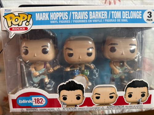 Mark Hoppus Travis Barker Tom DeLonge - 3 pack - Blink 182-POP Rocks-3