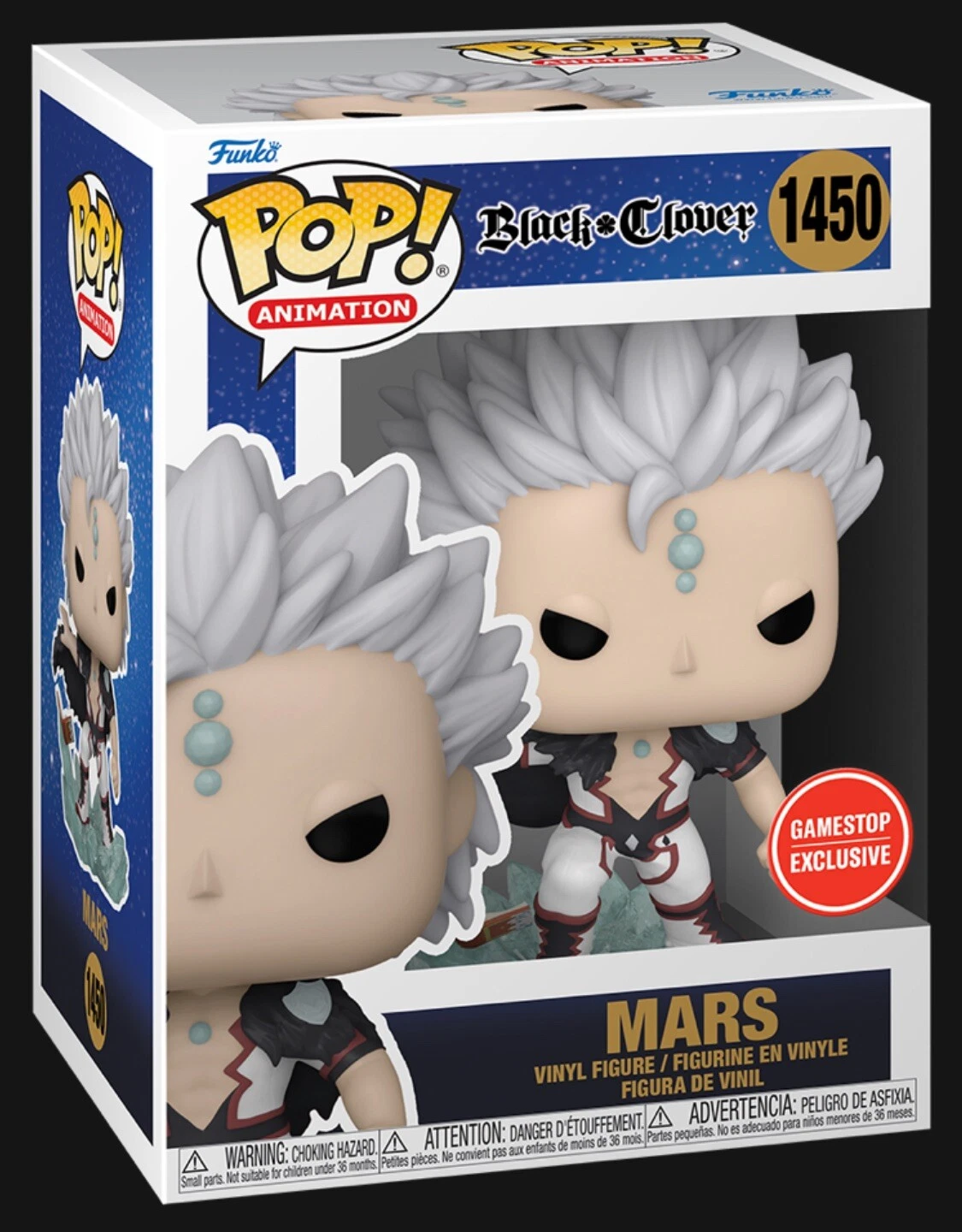 Mars (Caixa Danificada) - GameStop Exclusive - Black Clover  #1450