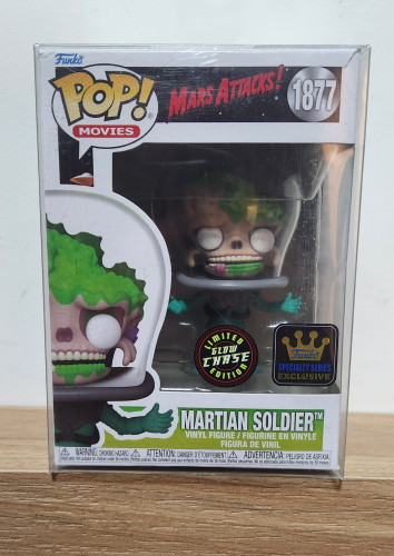 Funko Pop Martian Soldier Glow Chase -Mars Attacks!--Marte Ataca-1877
