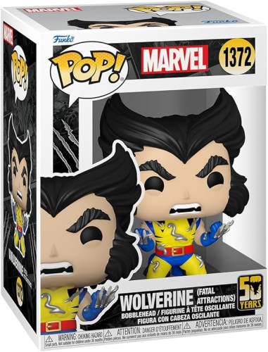 Funko Pop Marvel: Wolverine 50th Anniversary - Wolverine (fatal Attractions)-Wolverine 50th-1372