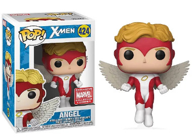 [prÉ-venda] Funko Pop Disney/marvel: X-men - Angel 424 (collector Corps)-X-Men 20th Anniversary-424