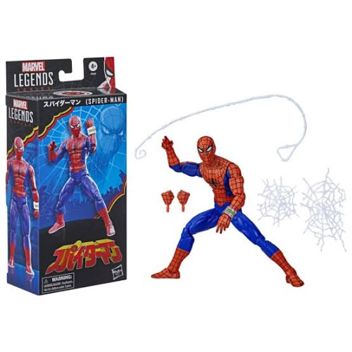 Action Figures Marvel Legends Homem Aranha Japonês Hasbro-Spiderman-
