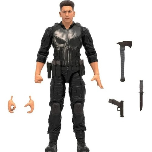 Marvel Legends Series Daredevil: Born Again Punisher Action Figure Marvel Daredevil # - Produto Original
