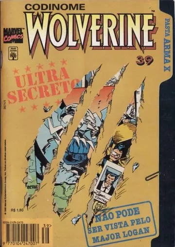  Wolverine #39 - Produto Original