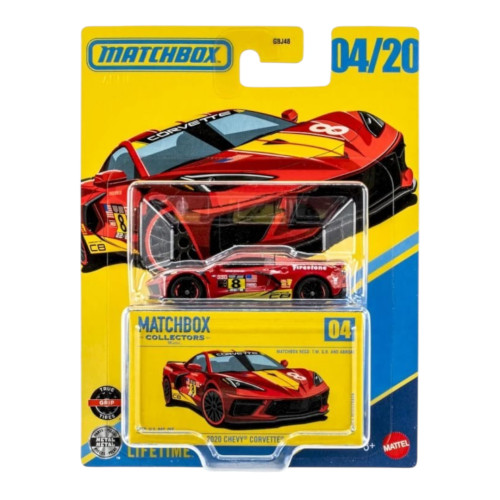 Matchbox Collectors Mattel 2026 - 2020 Chevy Corvette Collectors Séries (n° 04/20) # - Produto Original