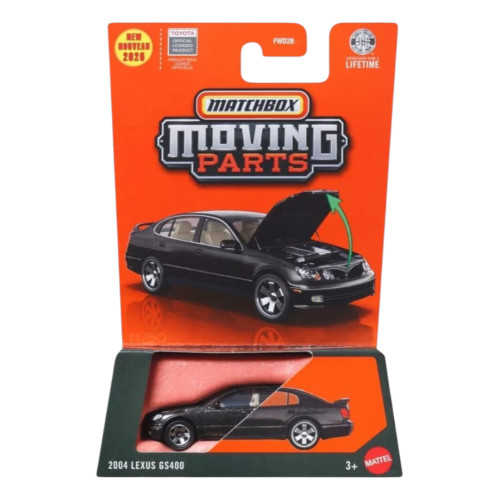 Matchbox Moving Parts 26 - 2004 Lexus GS400 Automotiva Real # - Produto Original