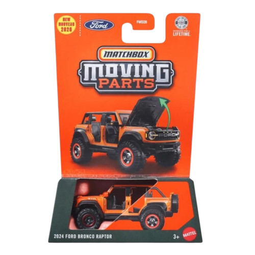 Matchbox Moving Parts 26 - 2024 Ford Bronco Raptor Automotiva Real # - Produto Original