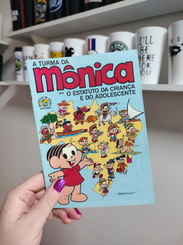 Edição Especial: A Turma Da Monica Em O Estatuto Da Criança E Do Adolescente (preto e branco) Turma Da Mônica #0 - Produto Original