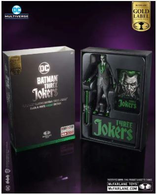 Action Figures McFarlane Toys DC Multiverse Gold Label Collection The Joker ( 3010 pcs ) The Joker # - Produto Original