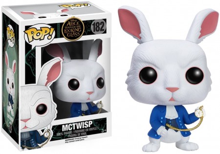 Mctwisp 182 Funko Pop Alice No País Das Maravilhas Coelho Branco Disney - Alice Through The Looking Glass - #182 - Funko Pop - #182 FUNKO POP #182 - Produto Original