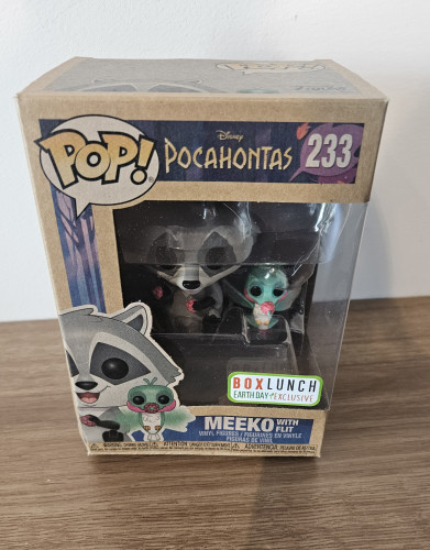 Funko Pop Meeko with Flit Earth Day Boxlunch Exclusive (caixa com amassado) Disney #233 - Produto Original