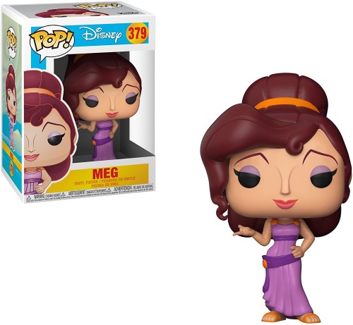 Funko Pop Meg (caixa Com Detalhes )(acrílico Trincado E Machado) Disney Hercules #379 - Produto Original