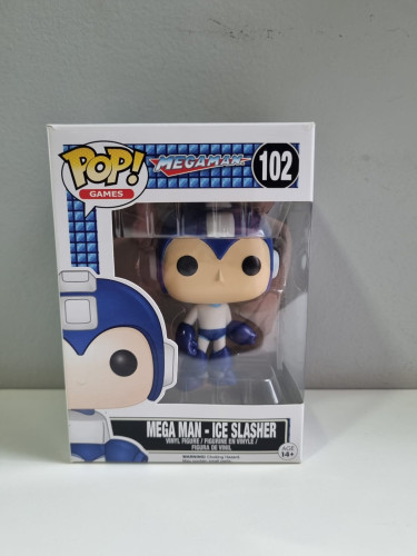 Funko Pop Mega Man - Ice Slasher Mega Man #102 - Produto Original