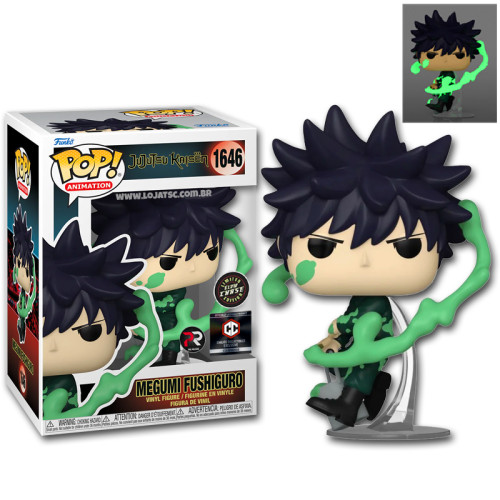 Megumi Fushiguro Chase Glows in the Dark Chalice - Jujutsu Kaisen #1646 - Produto Original