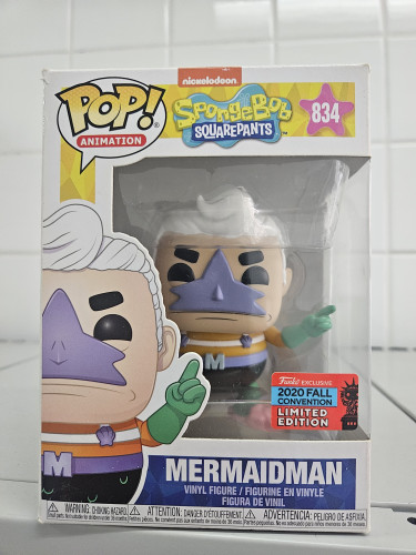 Mermaidman Sponge Bob #834 - Produto Original