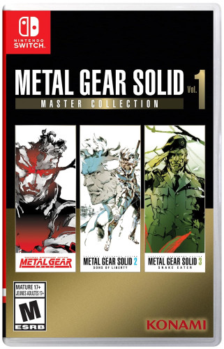 Metal Gear Solid Master Collection Vol. 1 Switch Mídia Física Lacrado Americano-Nintendo Switch-