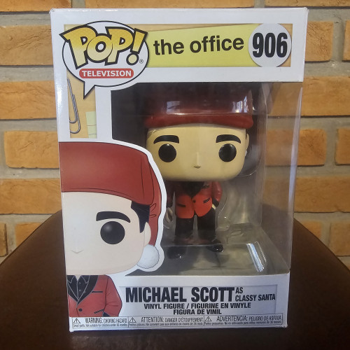 Funko Pop Michael Scott As Classy Santa-The Office-906